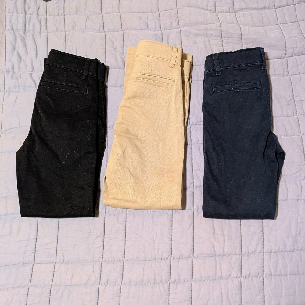 Lot Of 3 Children's Place Boy's Chino Pants